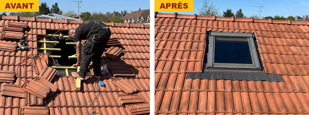 Pose VELUX Maisons-Laffitte 78600- Couvreur Maisons-Laffitte