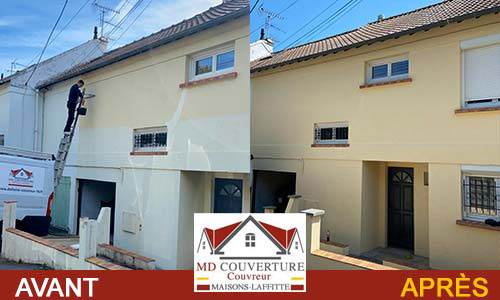 ravalement peinture maisons laffitte 78